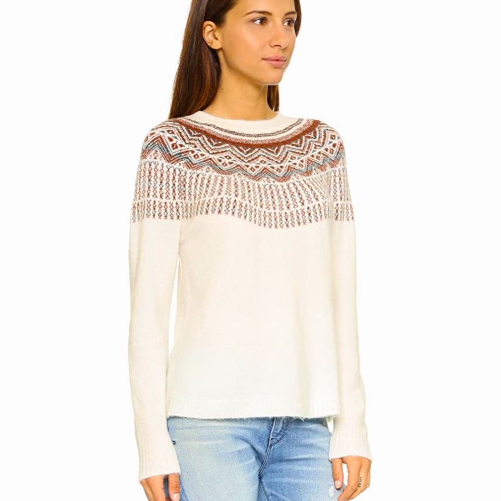 Joie Wool and Alpaca Winter Christmas Sweater